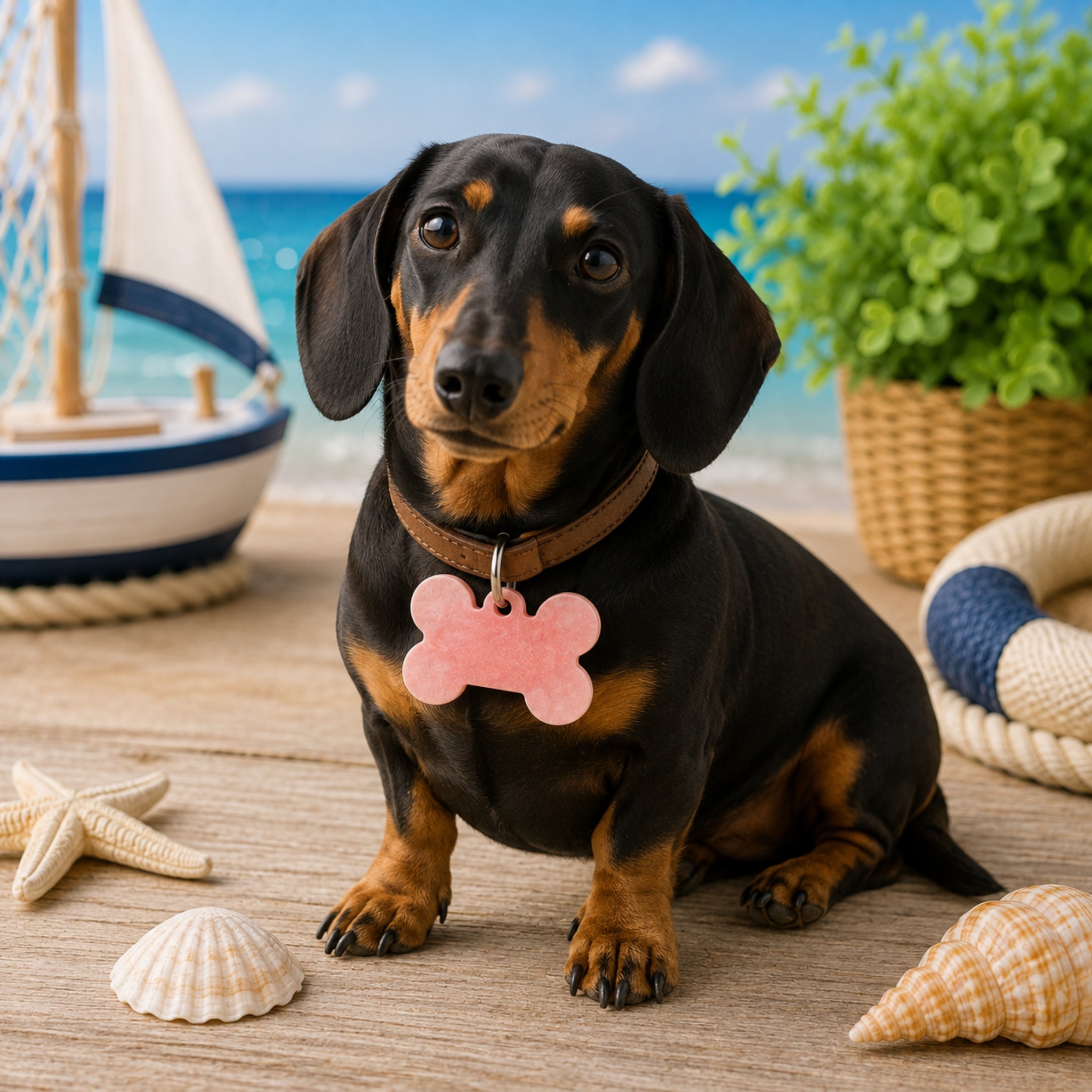 Medagliette Personalizzabili in Resina Glitter per Animali